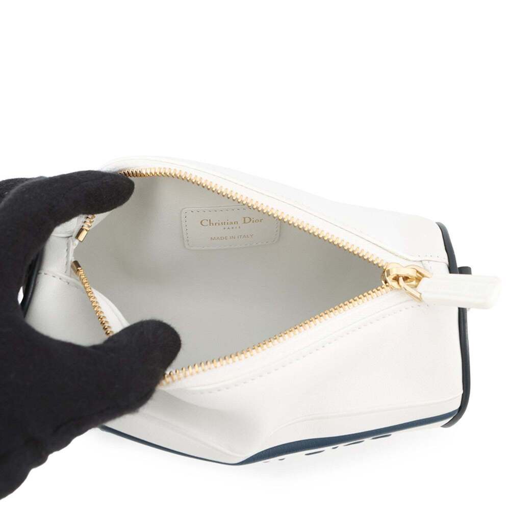 Christian Dior handbag Vibe leather 2-way white - Picture 5 of 15